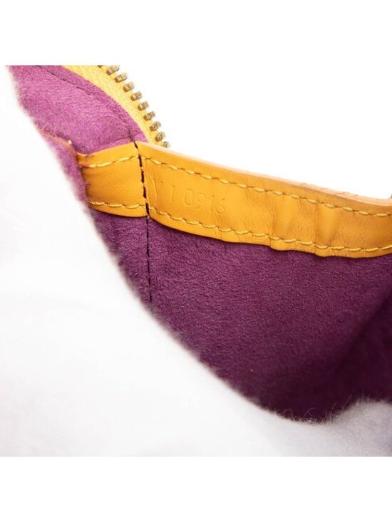 Louis Vuitton Epi Gobelin Backpack Tassili Yellow Leather main image 4